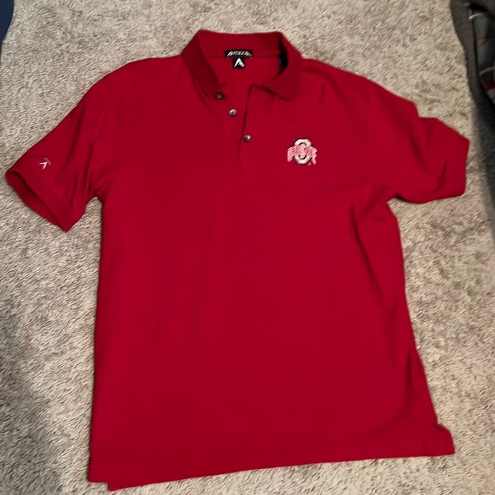 Antigua Ohio State polo